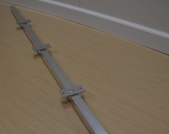 Anti-Sag Brace Add on for wooden table tops 1.5" aluminum Custom Table Legs for Dining Room Table and Entry Way Table
