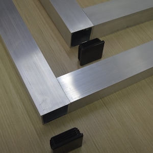 T Shaped Metal Table Legs ADD On main leg not included Custom Table Legs for Dining Room Table and Entry Way Table 画像 6