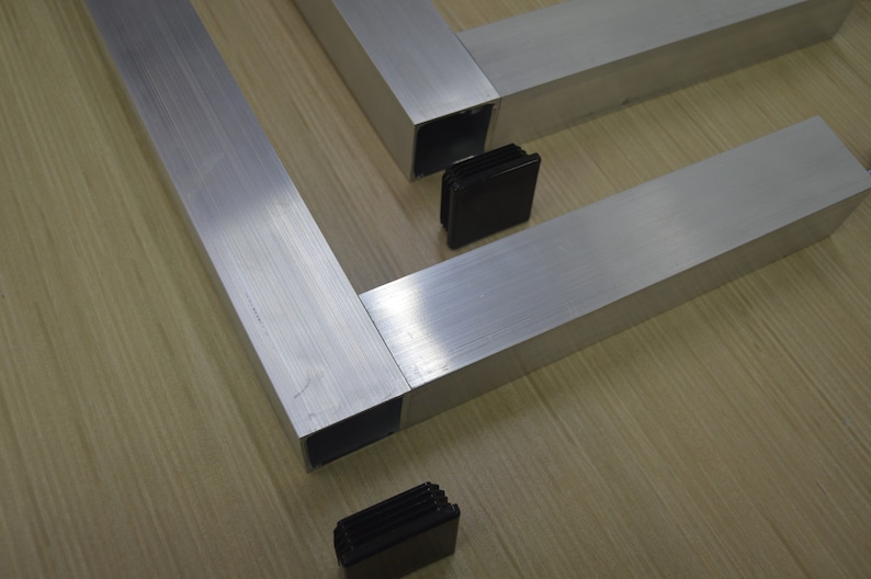 T Shaped Metal Table Legs ADD On main leg not included Custom Table Legs for Dining Room Table and Entry Way Table 画像 6