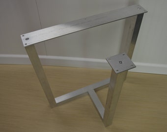 T Shaped Metal Table Legs ADD On (main leg not included) Custom Table Legs for Dining Room Table and Entry Way Table