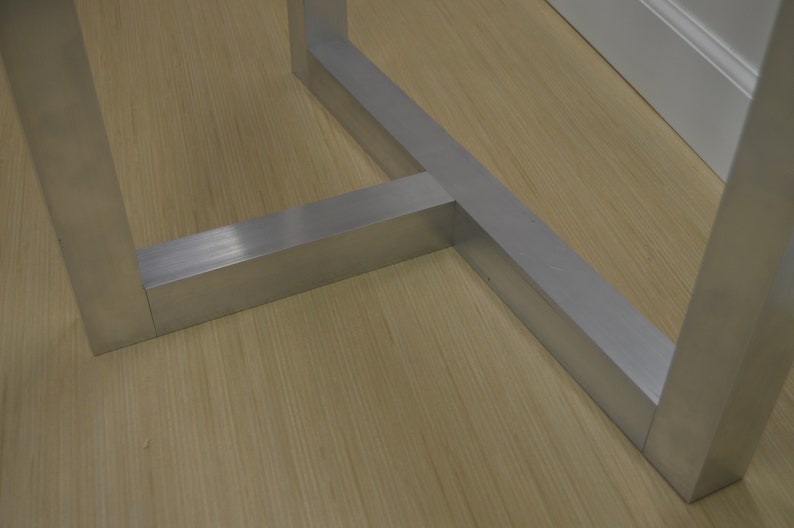 T Shaped Metal Table Legs ADD On main leg not included Custom Table Legs for Dining Room Table and Entry Way Table 画像 9