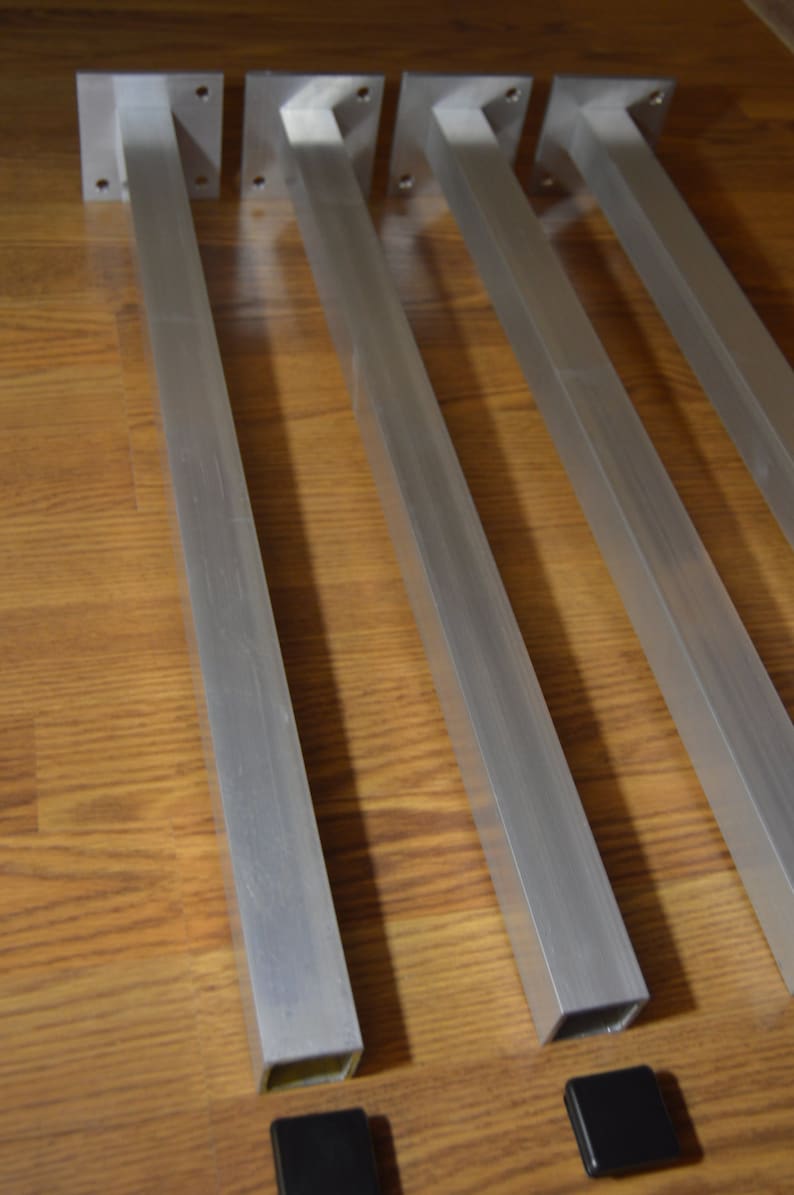 The BEST Metal Table Legs 1.5 Square SET OF 4 Straight Etsy