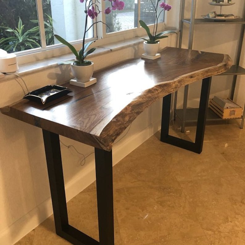 The BEST Metal Table Legs U Shaped Metal Table Legs Black Etsy