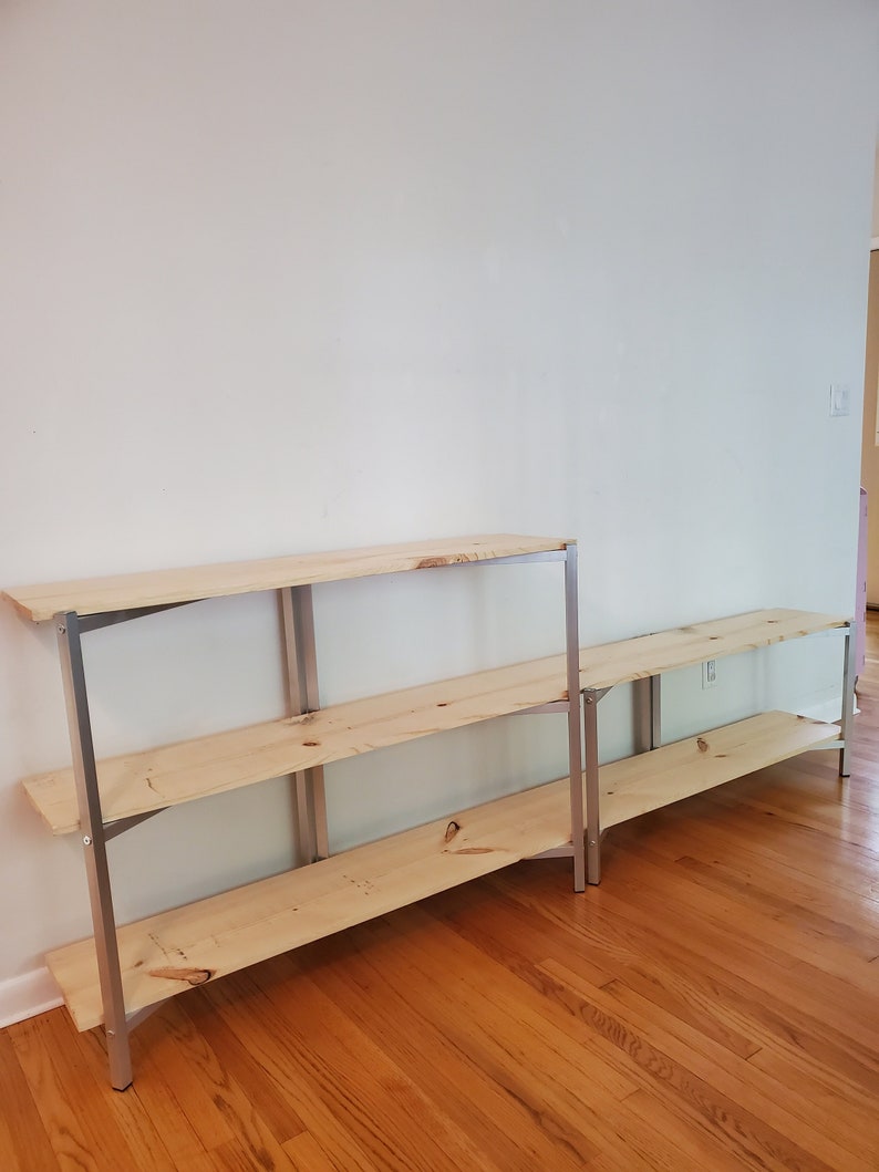 Modern Vinyl Record Shelf Folding Shelf Brackets Modular Etsy