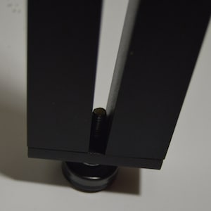 V-Leg Leveler Feet Upgrade, custom sleek industrial