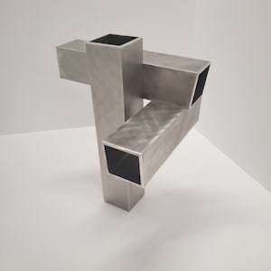 Abstract Sculpture Art, Small Decorative Handmade Home Decor Sculpture Statue, custom sleek industrial