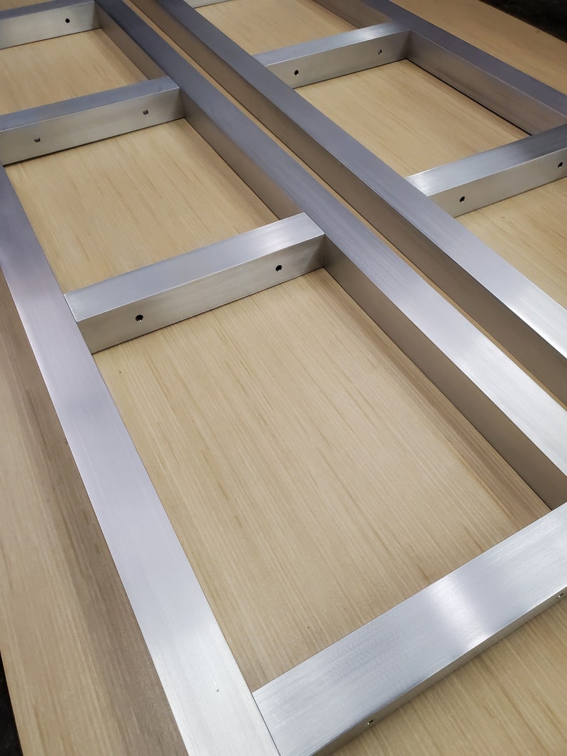 Bookshelf Metal Shelf H Shaped Legs Etsy