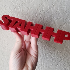 Personalized Doorstop, 3D Printed Name Door Stop, Customized Name Sign