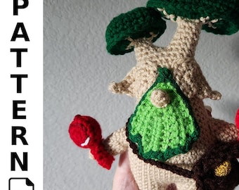 PATTERN: Hetsu Korok Plushie Crochet Amigurumi Pattern from Legend of Zelda (PDF Pattern)