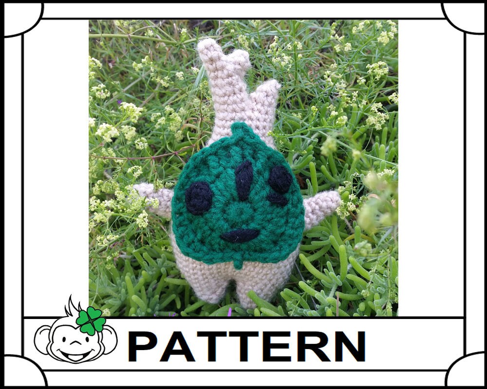 Makar Amigurumi Pattern Korok Plushie Legend of Zelda Wind Etsy