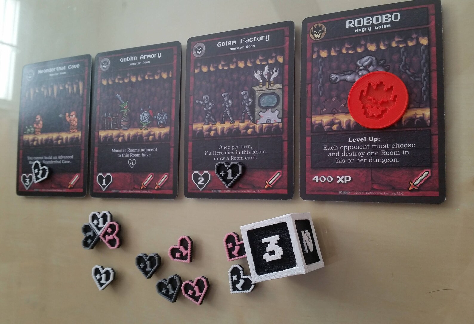 Boss Monster Counter Token 1 Counter 8-bit Game Coin Set - Etsy