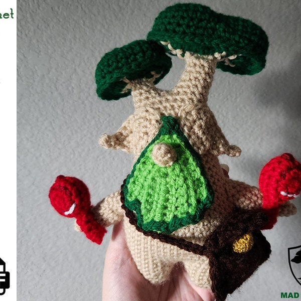 Pattern - Hetsu Amigurumi Pattern, Korok Plushie, Legend of Zelda Breath of the Wild Crochet Pattern