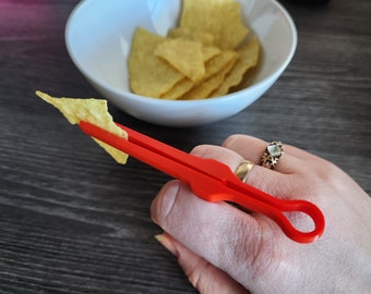 Wearable Gamer Chopsticks, 3D Printed Finger Chop Sticks for Snacking
