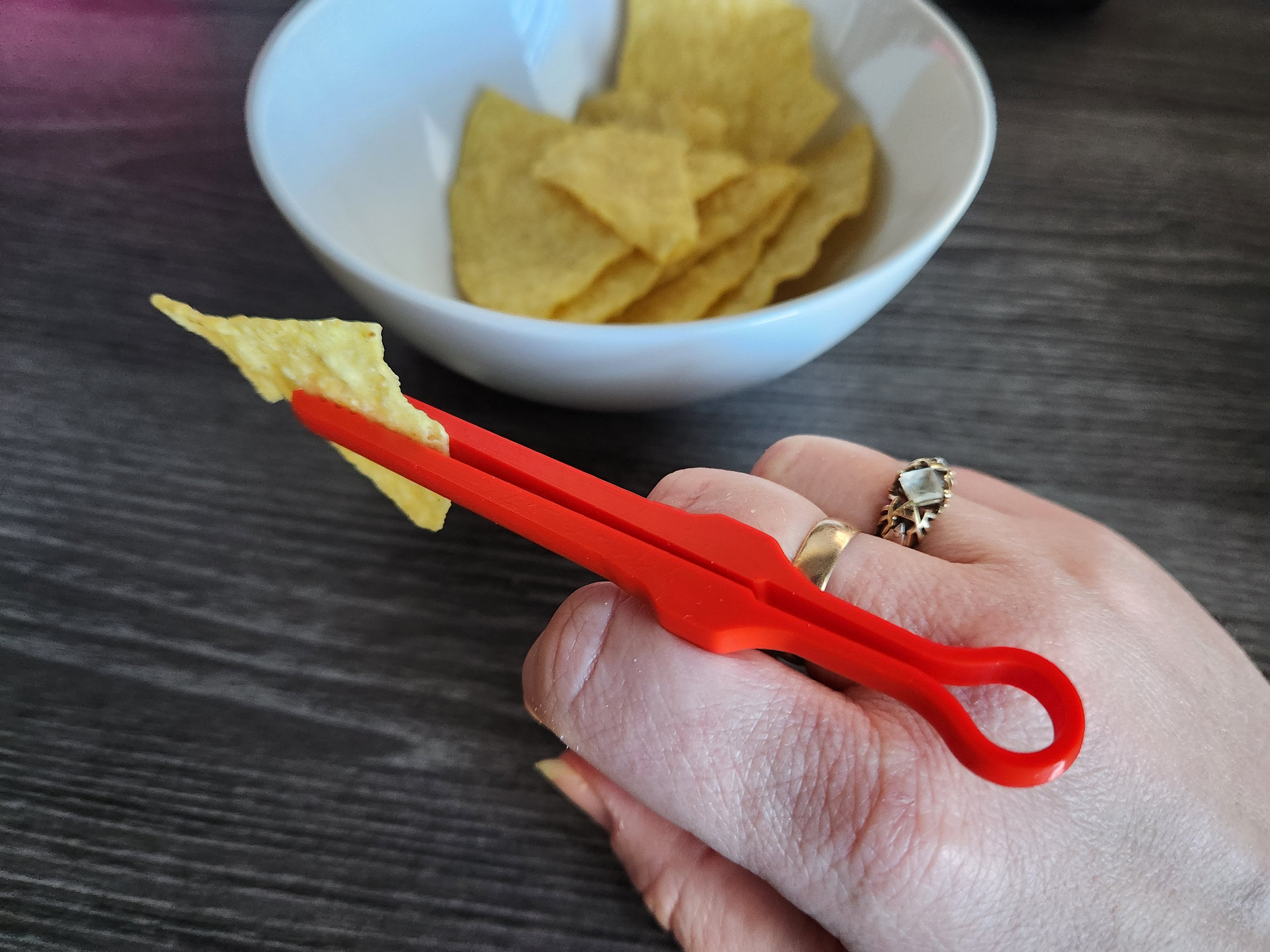 Eating Tongs Fingers, Finger Snack Grabber