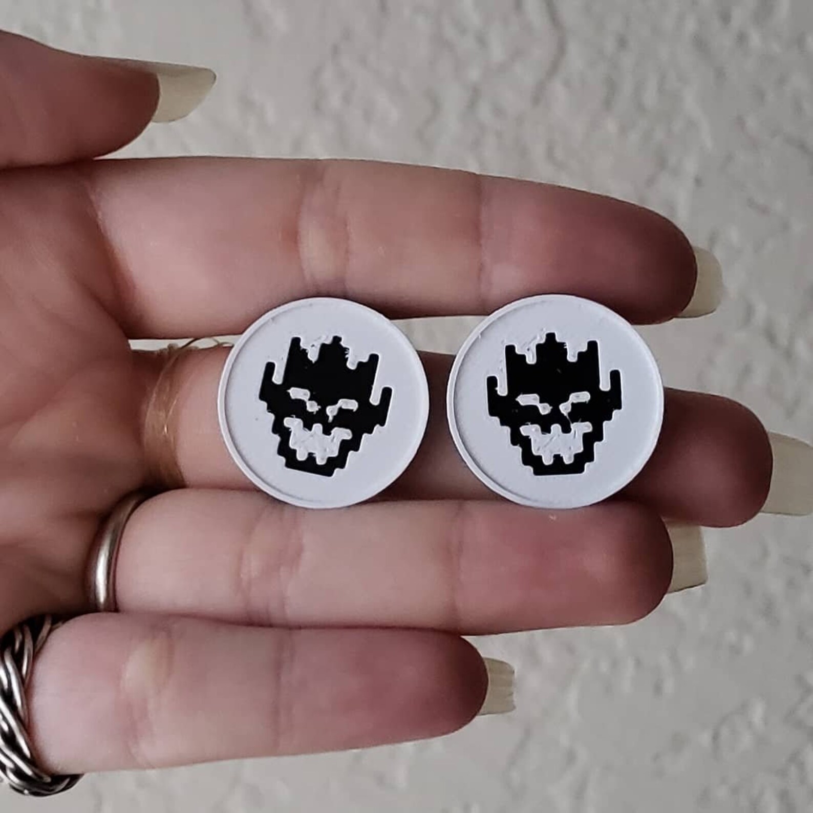 Boss Monster Level up Token Counter 8-bit Game Coin - Etsy