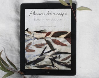 Ebook de ecoprint en algodón // Tutorial de teñido natural // PDF de ecoprint // Descarga digital // teintes naturelles