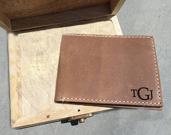 Mens wallet, personalized wallet, custom wallet, engraved wallet, gifts for him, mens gift, groomsmen gifts, birthday gifts, Fathers day