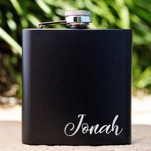 Personalized Groomsmen Flasks, Groomsman Gift, Flask for Groomsmen, Custom Flask, Hip Flask, Groomsmen Gifts, stocking stuffer, fathers day