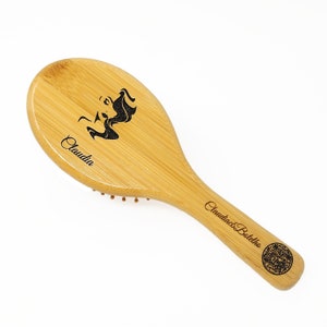 Hair brush, personalized hair brush, wood brush, gift for her, birthday gift, long hair brush, bridesmaids gift, girls brush, mothers day