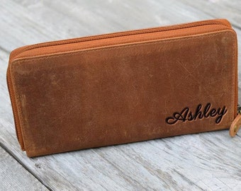 Women Wallet, Personalized wallet, Custom Ladies Wallet, Engraved Women Wallet, Womens Gifts, Gifts for her, Anniversary Gift, mothers day