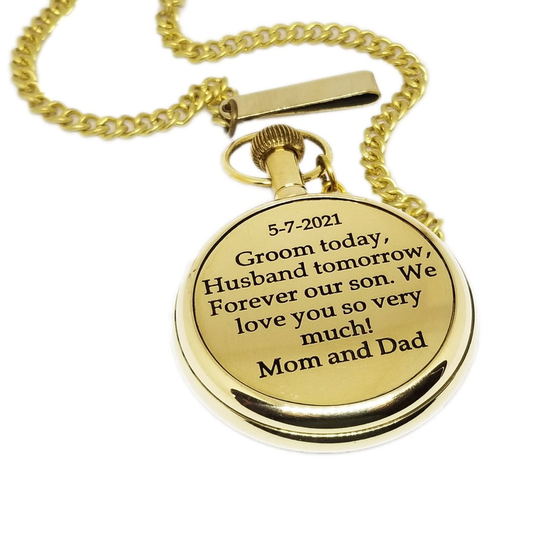 Engraved Pocket Watch, Personalized Watch, Custom Watch, Pocket Watch