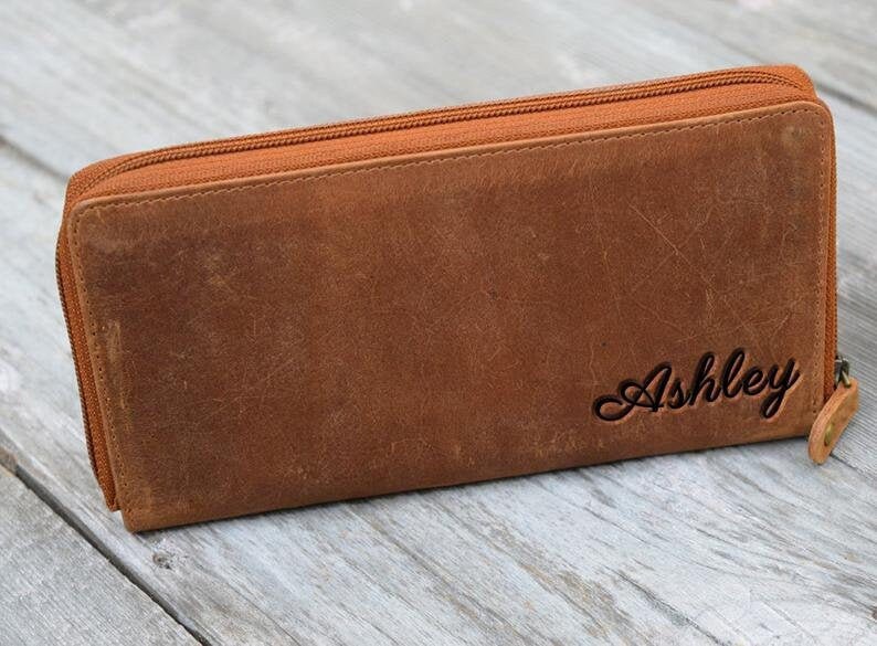 Personalized Womens Wallet Custom Ladies Wallet Engraved Etsy