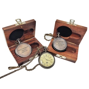 Pocket Watch, Antiquated Watch, Engraved Watch, Personalized Pocket Watch, Corporate Gift, Retirement Gift, Groomsmen Gift, fathers day