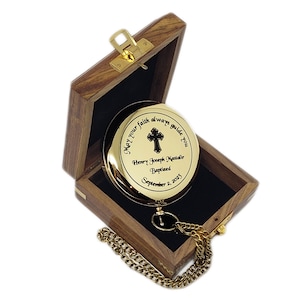 sundial compass, engraved compass, personalized compass, graduation gift, valentines day  gift, baptism gift, first communion, valentines