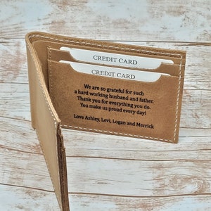 mens wallet, minimalist wallet, personalized wallet, mens gift, groomsmen gift, custom leather wallet, wooden box gift set, fathers day