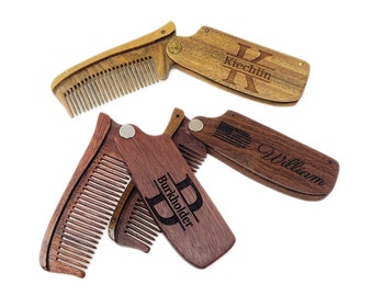beard comb, personalized comb, engraved comb, personalized gifts, mens gift, groomsmen gift, gift for dad, gifts for him, christmas gift