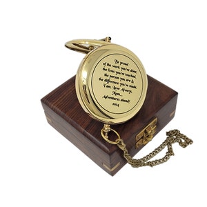 compass, sundial compass, brass compass, working compass, personalized compass, anniversary gift, wedding gift, corporate gift, fathers day