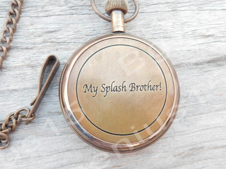 Pocket Watch, Personalized Gift, Engraved Watch, Custom Pocket Watch, Corporate Gift, Retirement Gift, Groomsmen Gift, Fathers Day image 4