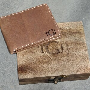 Gift for Men, Mens Wallet, Personalized Wallet, Leather Wallet, Engraved Wallet, Men Gift for Dad, Boyfriend Gift for Man, fathers day