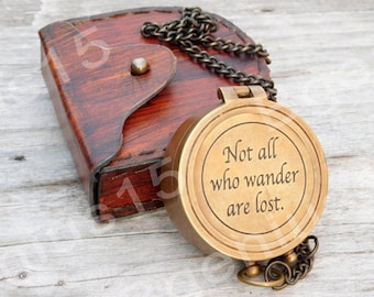 Personalized Compass, Engraved Compass, Antique Compass, Groomsmen Gift, Anniversary Gift, Gifts for him, groomsmen gift, fathers day  day