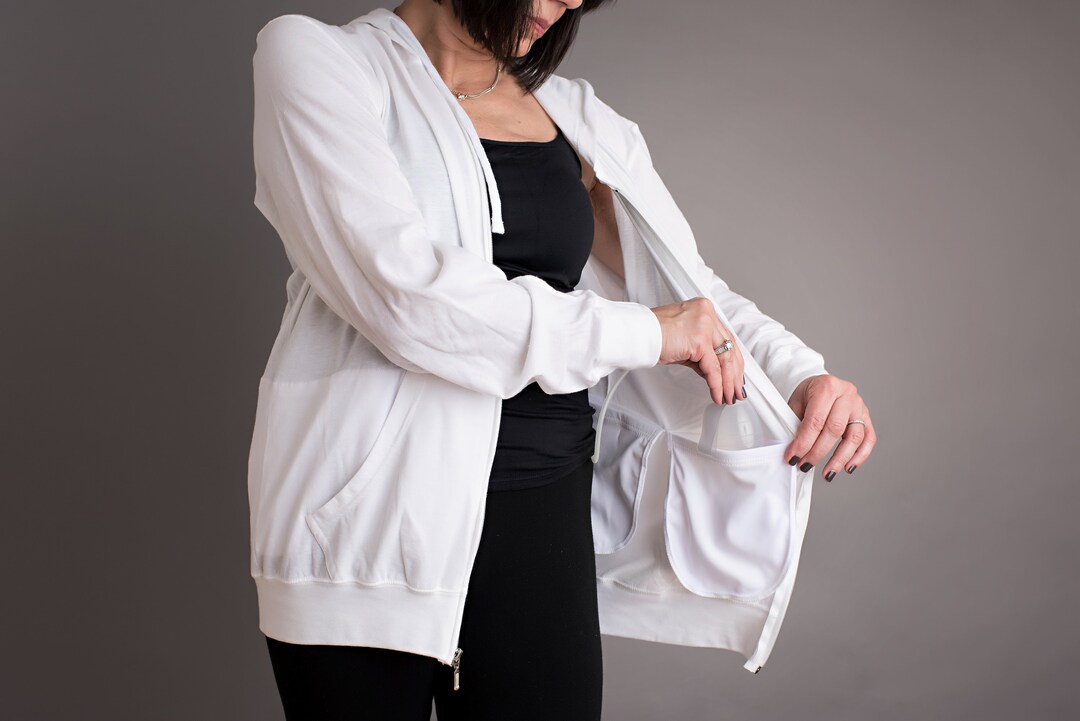 Surgical Drain Jacket to Hold/conceal Drains since 2005 free Lanyard to