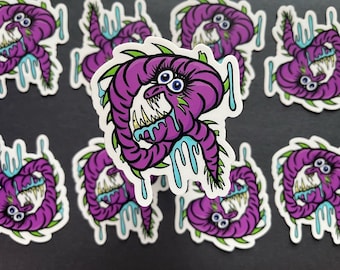 Pink Slime Beast Sticker