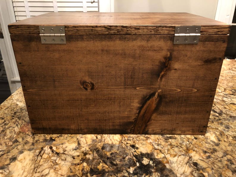 Storage box Hunting box deer box personalized box rustic Etsy