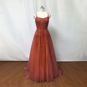 Orange maroon dress top