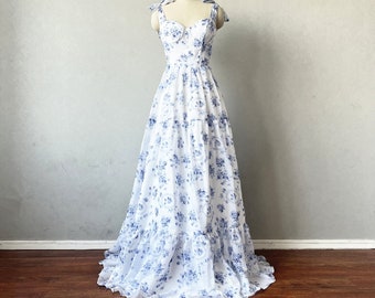Floral Prom Dress 2023 Long