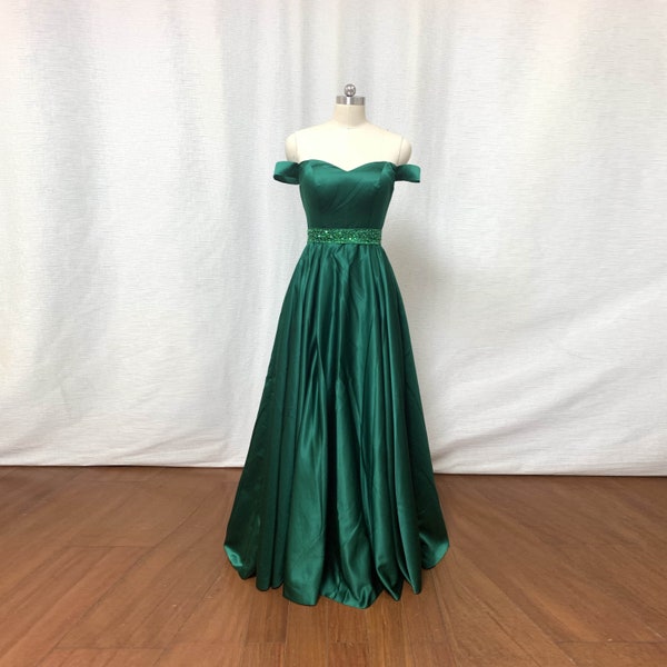 Plus Size Emerald Green Dress - Etsy