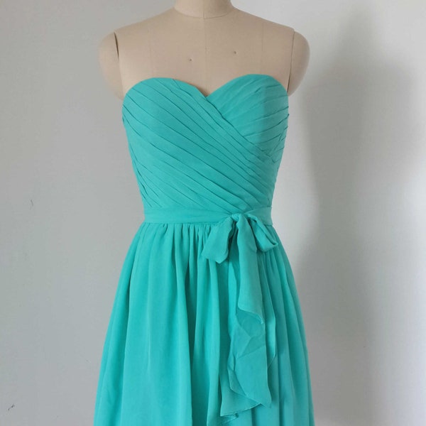 Turquoise Bridesmaid Dress - Etsy