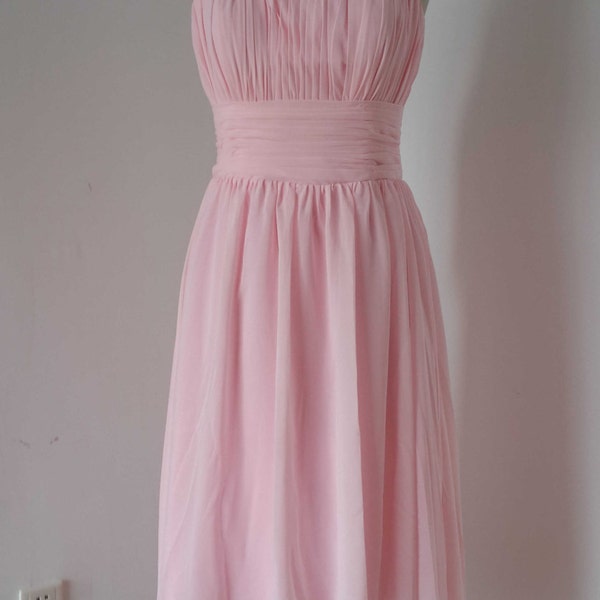 Blush Pink Dress Etsy