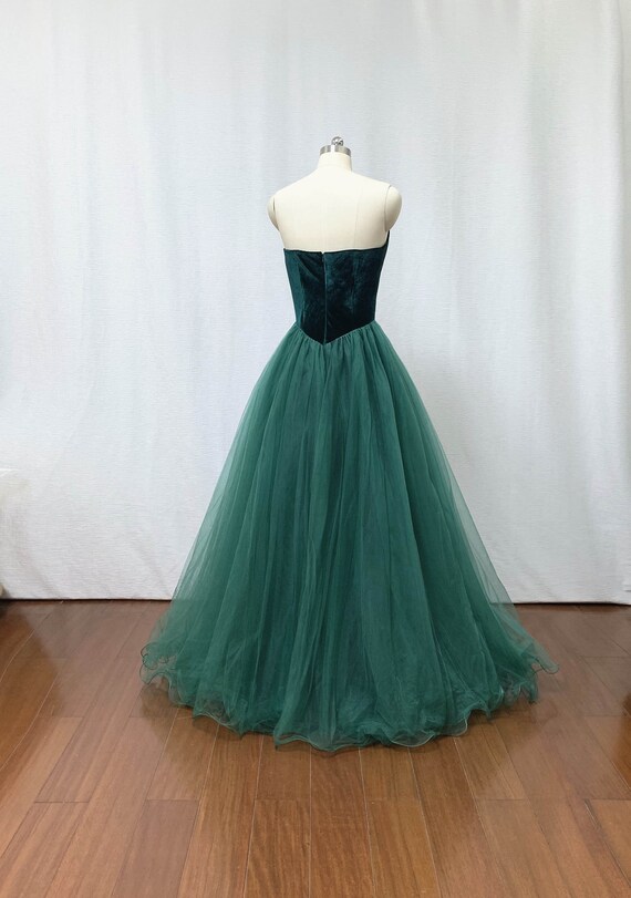 Century Ball Gown Evening Dresses Off-the-Shoulder Party Dresses  Floor-Length Dark Green Prom Dresses Vestidos De Fiesta 2022 - AliExpress