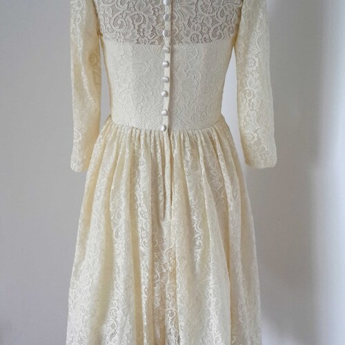 cream bridesmaid dresses short Peach Cream Bridesmaid Dress Matte Satin Size Small
