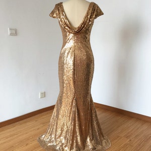 Long Gold Dress Etsy New Zealand