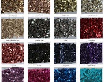 Sequin Color Swatches