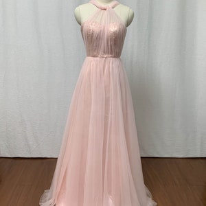 Sweetheart Rose Gold Sequin Tulle Long Convertible Bridesmaid - Etsy