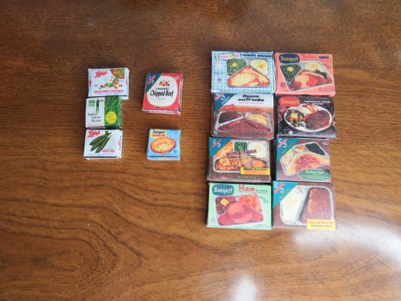 Miniature Food 1/6 Scale Retro Vintage Name Brand Food Items - Etsy
