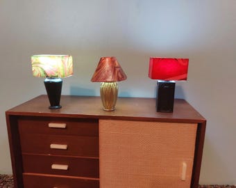 Dollhouse 1/6 Scale working table lamp, MCM
