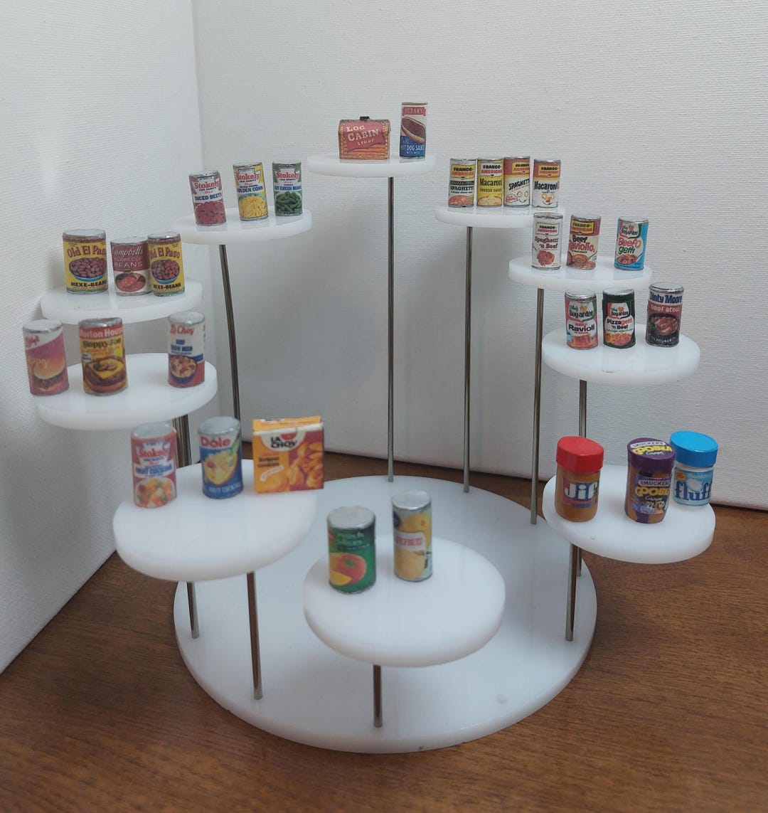 1:6 Scale Food, Retro Vintage Name Brand Food Items, Dollhouse, Mid ...